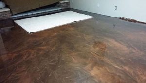 Boise Basement concrete floor epoxy