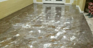 pure metallic epoxy floor 1