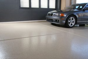 Epoxy garage floor coating