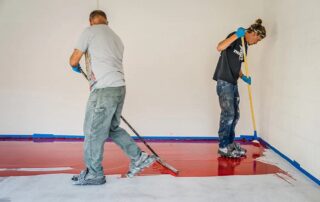 2 garage epoxy flooring contractor